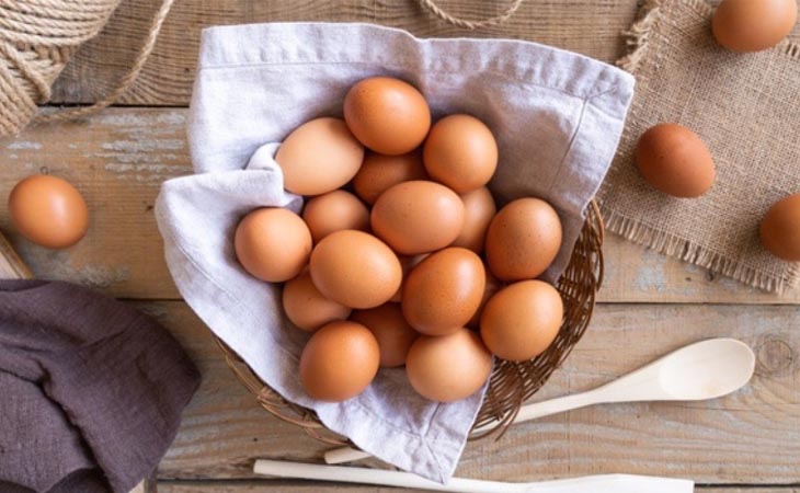 Trứng là thực phẩm rất giàu dinh dưỡng, trong đó có sắt