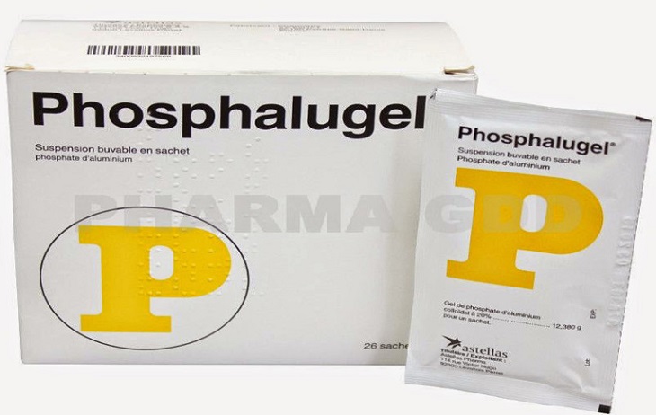 Thuốc Phosphalugel được bào chế ở dạng hỗn dịch