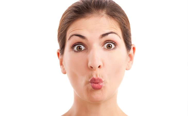Bài tập chu môi giúp bạn có được 2 má bầu bĩnh