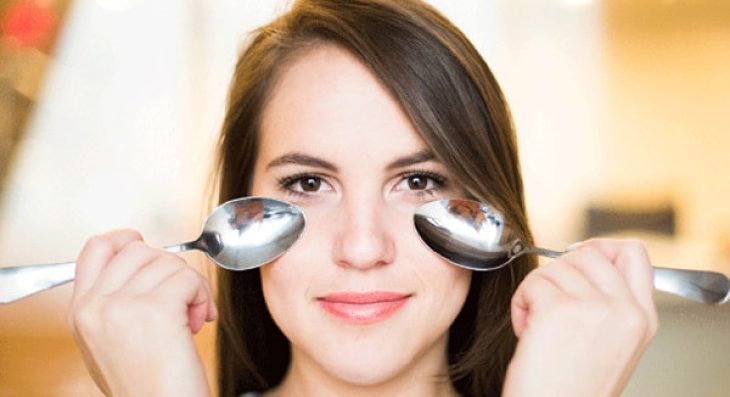 Thìa lạnh có tác dụng loại bỏ quầng thâm cho mắt hiệu quả