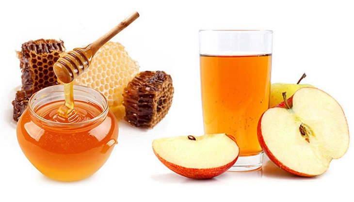 Kết hợp mật ong và giấm táo có thể khắc phục tình trạng bệnh