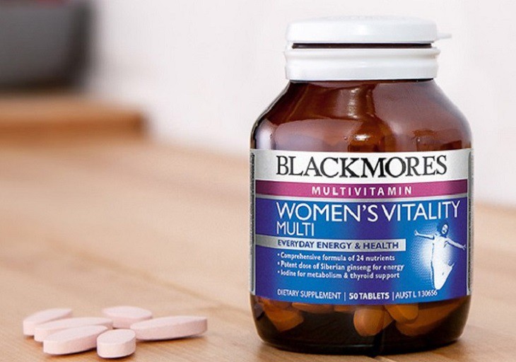 Vitamin tổng hợp cho phụ nữ tuổi 30 Blackmores Women’s Vitality Multi