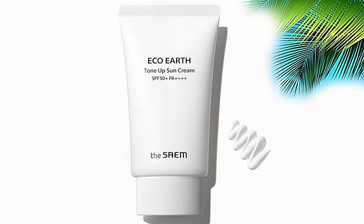 Eco Earth Power Tone Up Sun Cream hiệu quả trong chống lão hóa da