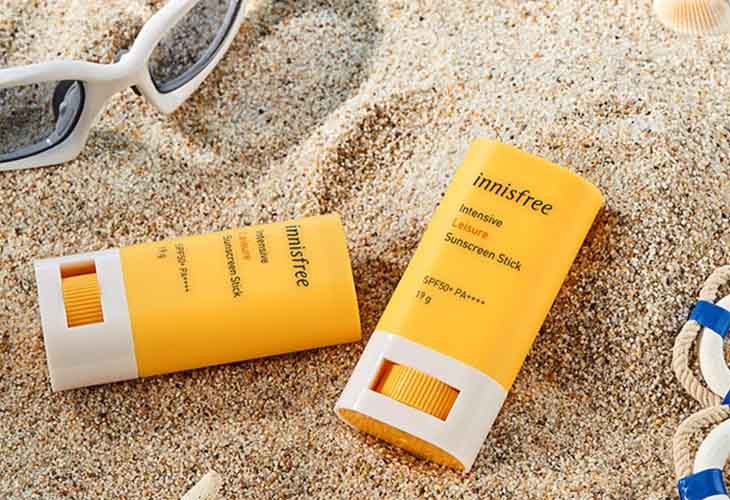 Kem chống nắng Innisfree Intensive Leisure Sunscreen Stick dành cho da dầu, da mụn và da khô