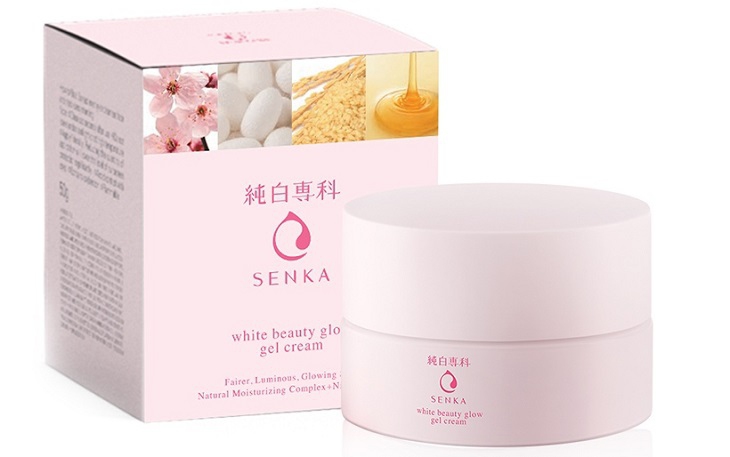 Senka White Beauty Glow Gel Cream