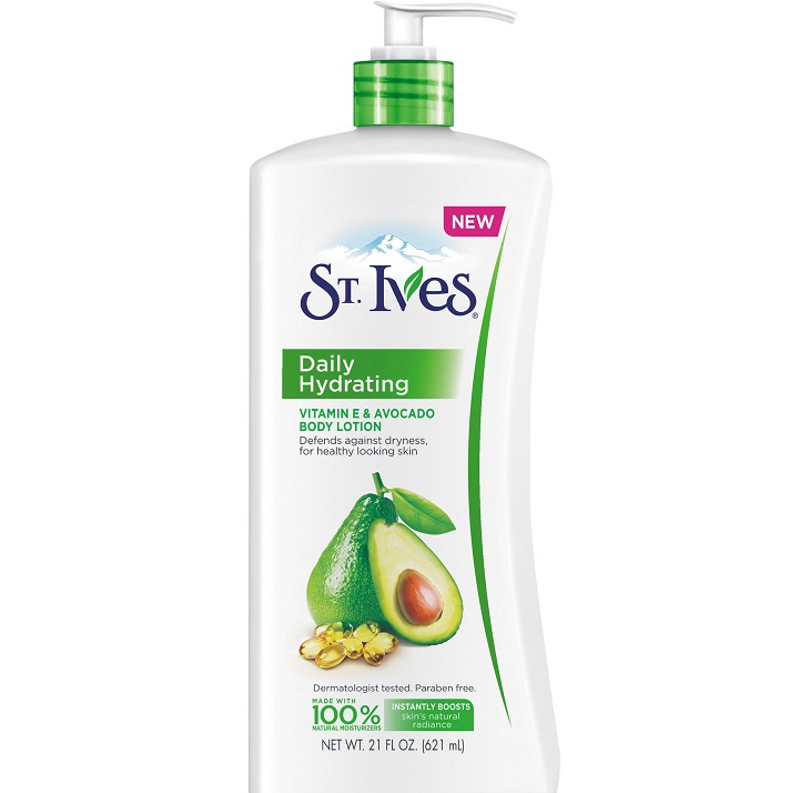 Sữa dưỡng thể St Ives Daily Hydrating Vitamin E Body Lotion