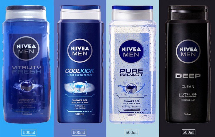 Sữa tắm dành cho nam giới Nivea Men Active Clean
