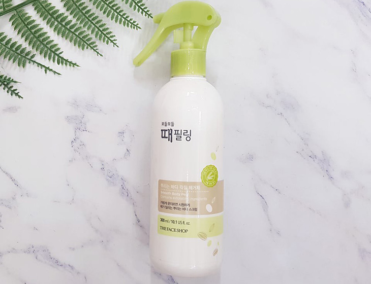 The Face Shop Smooth Skin Body Peel dạng xịt