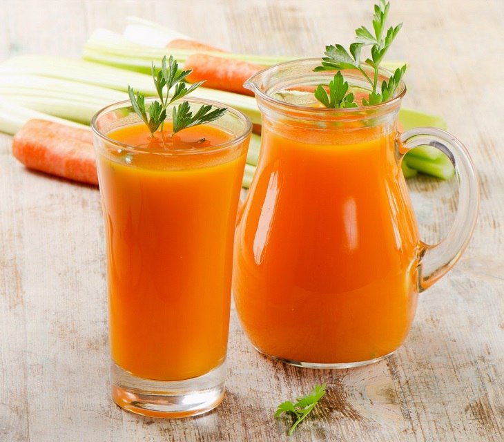 Nước ép cà rốt giúp cải thiện cân nặng hiệu quả