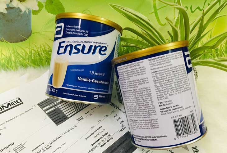 Sữa Ensure của Đức cho trẻ từ 3 tuổi