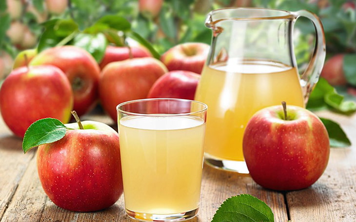 Nước ép táo là loại đồ uống đánh tan mỡ bụng cấp tốc