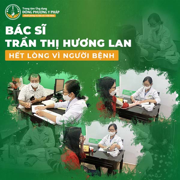 Bác sĩ Trần Thị Hương Lan luôn hết lòng vì người bệnh