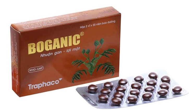 Viên uống nhuận gan, lợi mật Boganic tốt cho người bị nóng gan