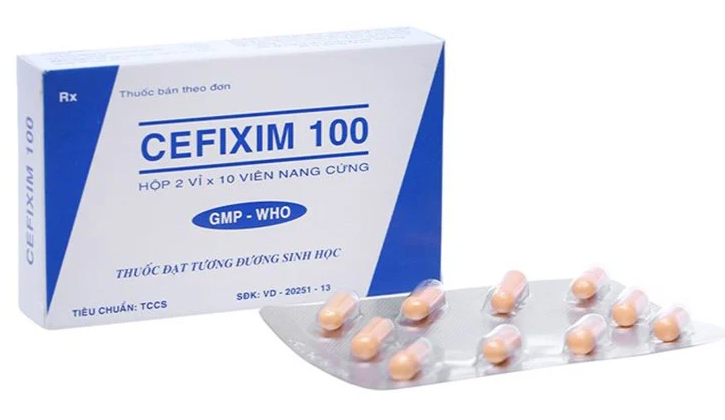 Cefixime là thuốc kháng sinh trị viêm họng hạt phổ biến