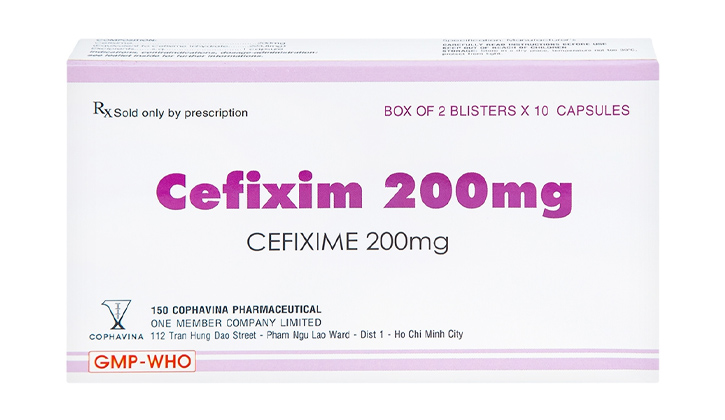 Cefixime là thuốc trị huyết trắng do bệnh lậu gây nên