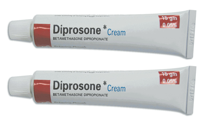 Diprosone có tác dụng giúp giảm sưng, đỏ và ngứa do vảy nến