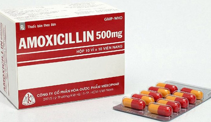 Amoxicillin là một trong những loại thuốc chữa viêm loét dạ dày hiệu quả