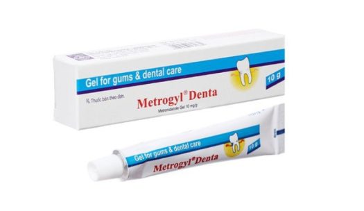 Metrogyl Denta bào chế dạng gel bôi tiện lợi