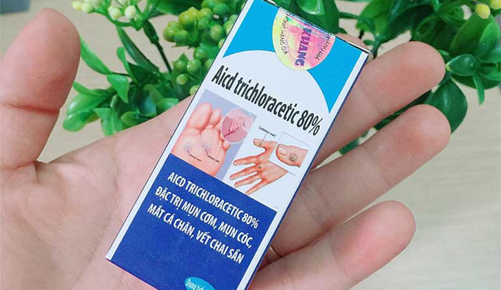 Acid Trichloracetic 80% là một loại axit có tính ăn mòn mạnh