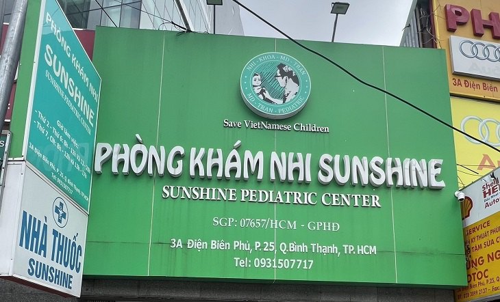 Phòng khám nhi khoa Sunshine - Chi nhánh Điện Biên Phủ