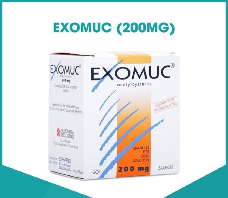 Thuốc long đờm Exomuc phù hợp dùng cho cả người lớn và trẻ nhỏ