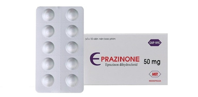 Thuốc long đờm Eprazinone có thể gây ra tác dụng phụ do vậy người bệnh hết sức thận trọng