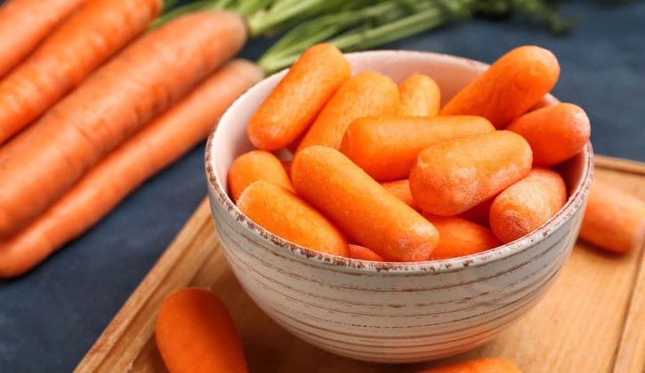 Cà rốt chứa hàm lượng lớn vitamin và các khoáng chất giúp tăng cường chức năng sinh nam
