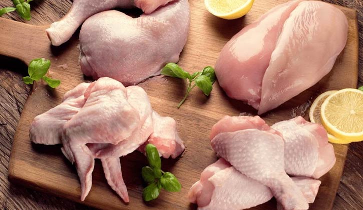 Thịt gà có thể khiến vết thương dễ để lại sẹo