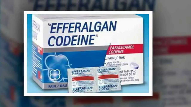 Codein thường dùng giảm đau cho các cơn đau trung bình