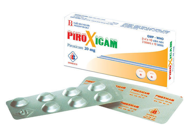 Piroxicam giúp giảm sưng viêm đầu gối