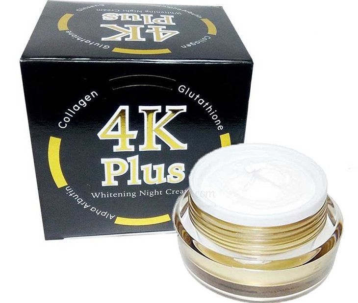 Kem dưỡng trắng da toàn thân Thái Lan 4K Plus Whitening Cream