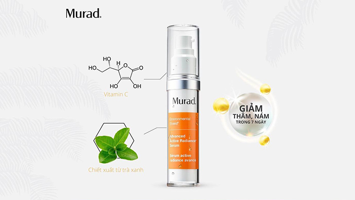 Giá bán serum Murad Advanced Active Radiance: Trên dưới 3,1 triệu đồng/lọ 30ml