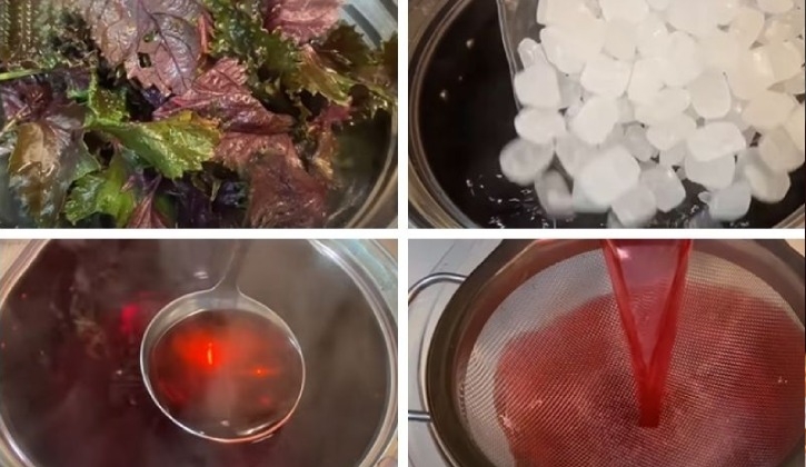 Cách nấu nước lá tía tô uống hàng ngày để ổn định huyết áp