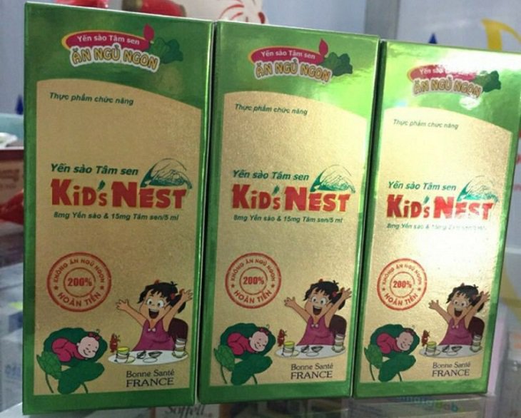 Kid’s Nest Tâm Sen với các hoạt chất từ thảo dược giúp bé ngủ ngon hơn