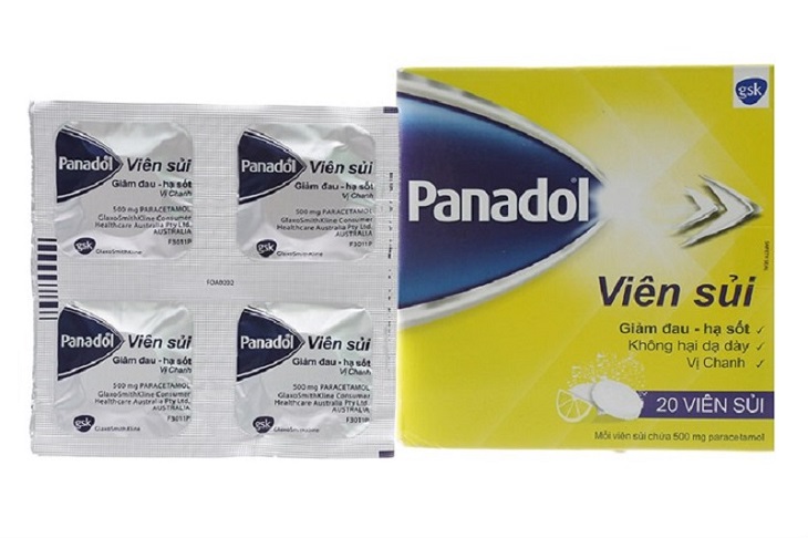 Thuốc giảm đau răng viên sủi Panadol là lựa chọn của rất nhiều người bệnh