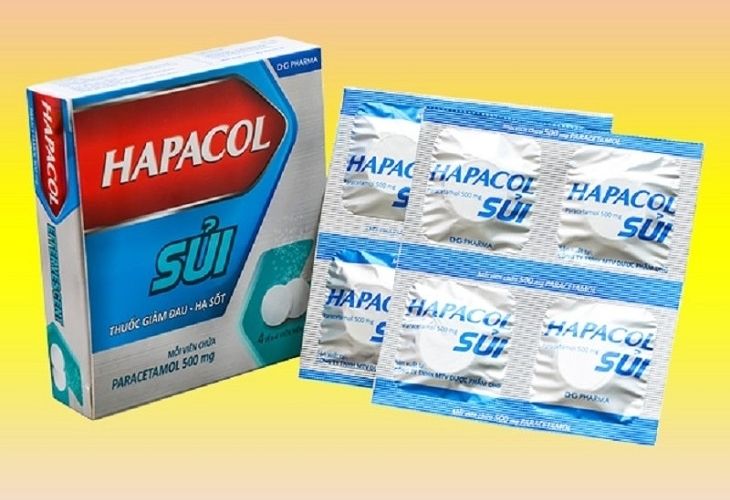 Thuốc giảm đau răng dạng sủi Hapacol