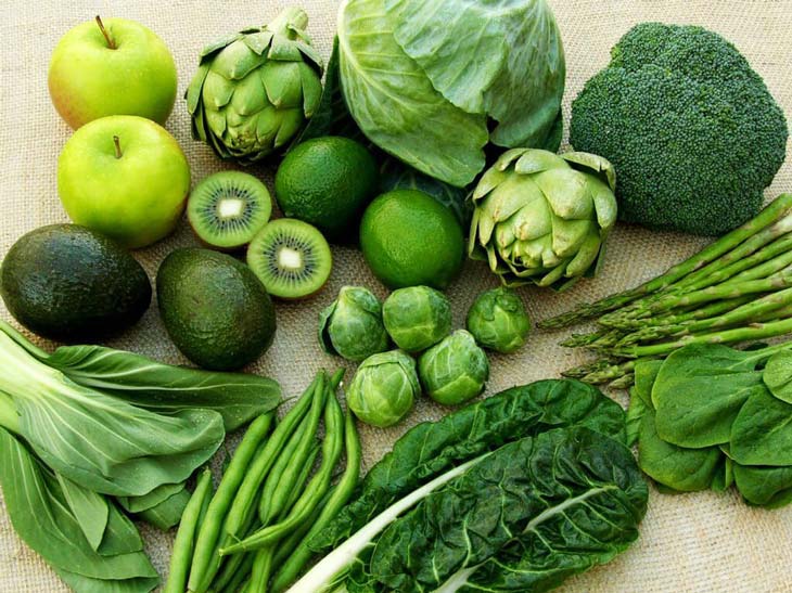 Nam giới nên ăn nhiều rau xanh trong thời gian uống thuốc Nam