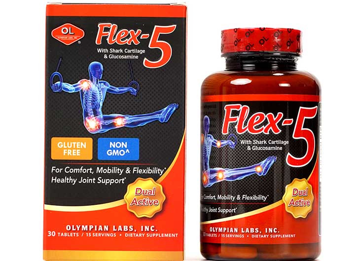 Viên uống hỗ trợ giảm đau vai gáy Flex-5 lọt top 1 bán chạy 