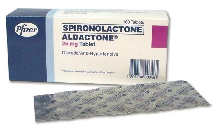  Thuốc Spironolactone trị mụn nội tiết