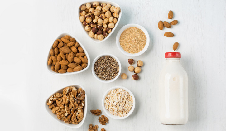 Các loại sữa hạt sẽ tốt hơn cho người bị trào ngược dạ dày