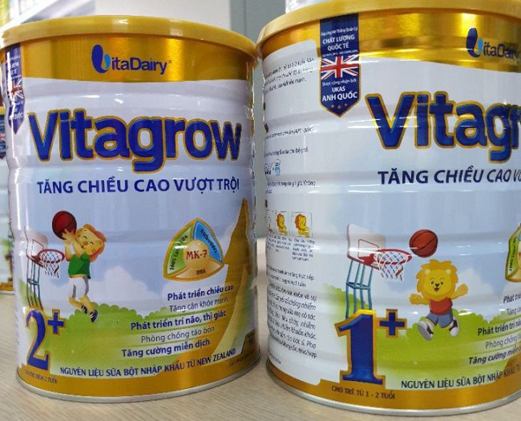 Phụ huynh có thể lựa chọn Vitagrow cho con