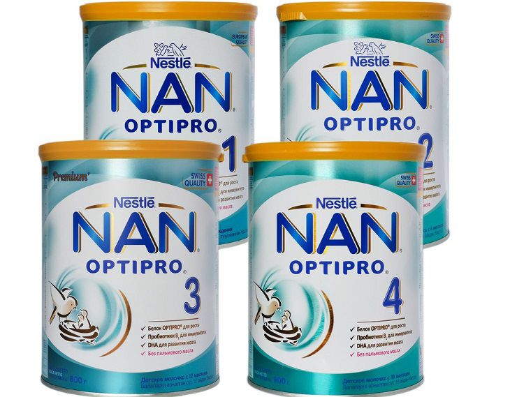 Trẻ còi xương nên uống sữa gì - Nestlé NAN OPTIPRO 4
