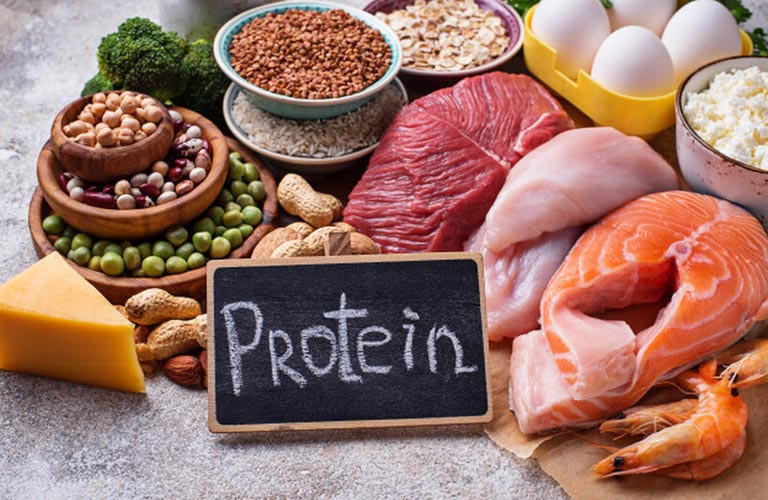Thực phẩm giàu protein là nhóm thực phẩm người bị ung thư nên ăn