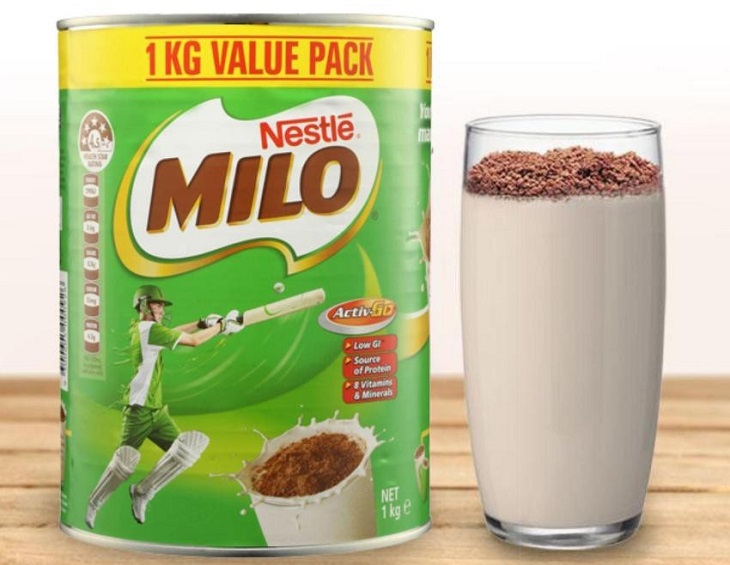 Sữa Milo được nhiều người yêu thích