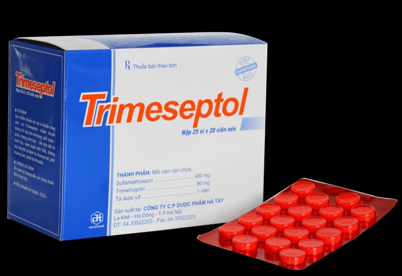 Thuốc chữa viêm đường tiết niệu ở nữ Trimethoprim