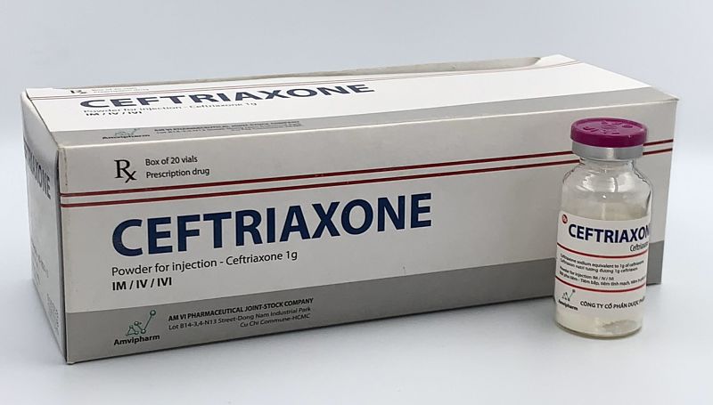 Thuốc Ceftriaxone chữa viêm đường tiết niệu