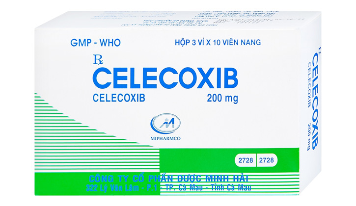 Celecoxib là thuốc chống viêm không steroid (NSAID) kê đơn