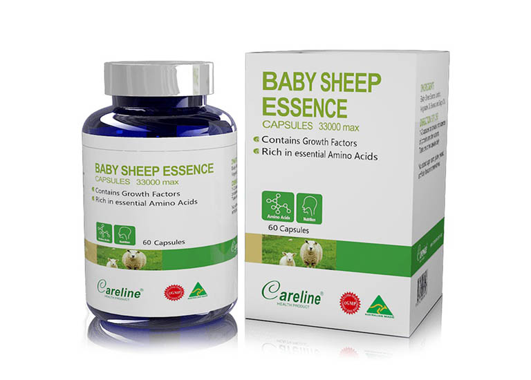 Viên uống Baby Sheep Careline được chiết xuất từ nhau thai cừu