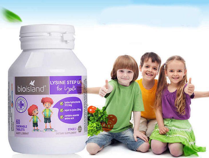 Công dụng của Bio Island Lysine Step Up For Youth