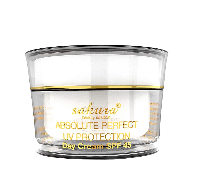 Kem trị tàn nhang Sakura Absolute Perfect UV Protection Day Cream SPF 45